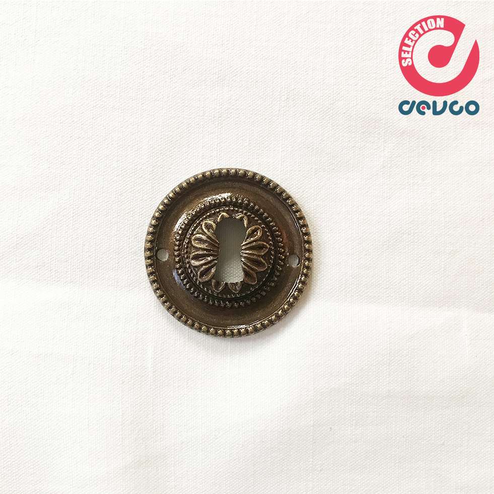 Bocchetta per chiave colore bronzo antico - Omp Porro - 651