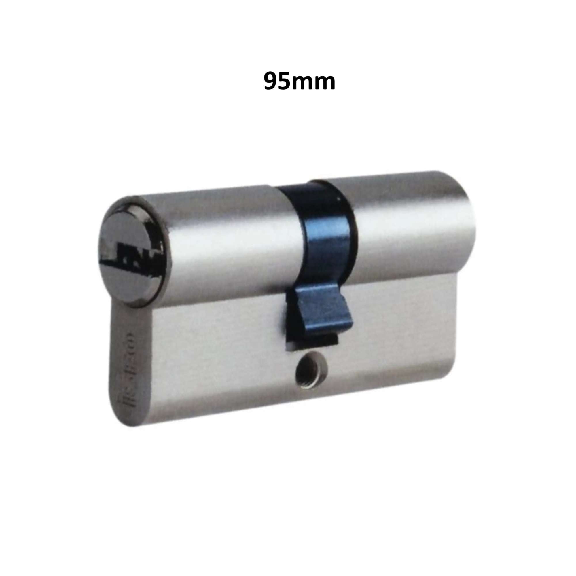 Cilindro F5 a doppio profilo camma DIN 30 nichelato - ISEO