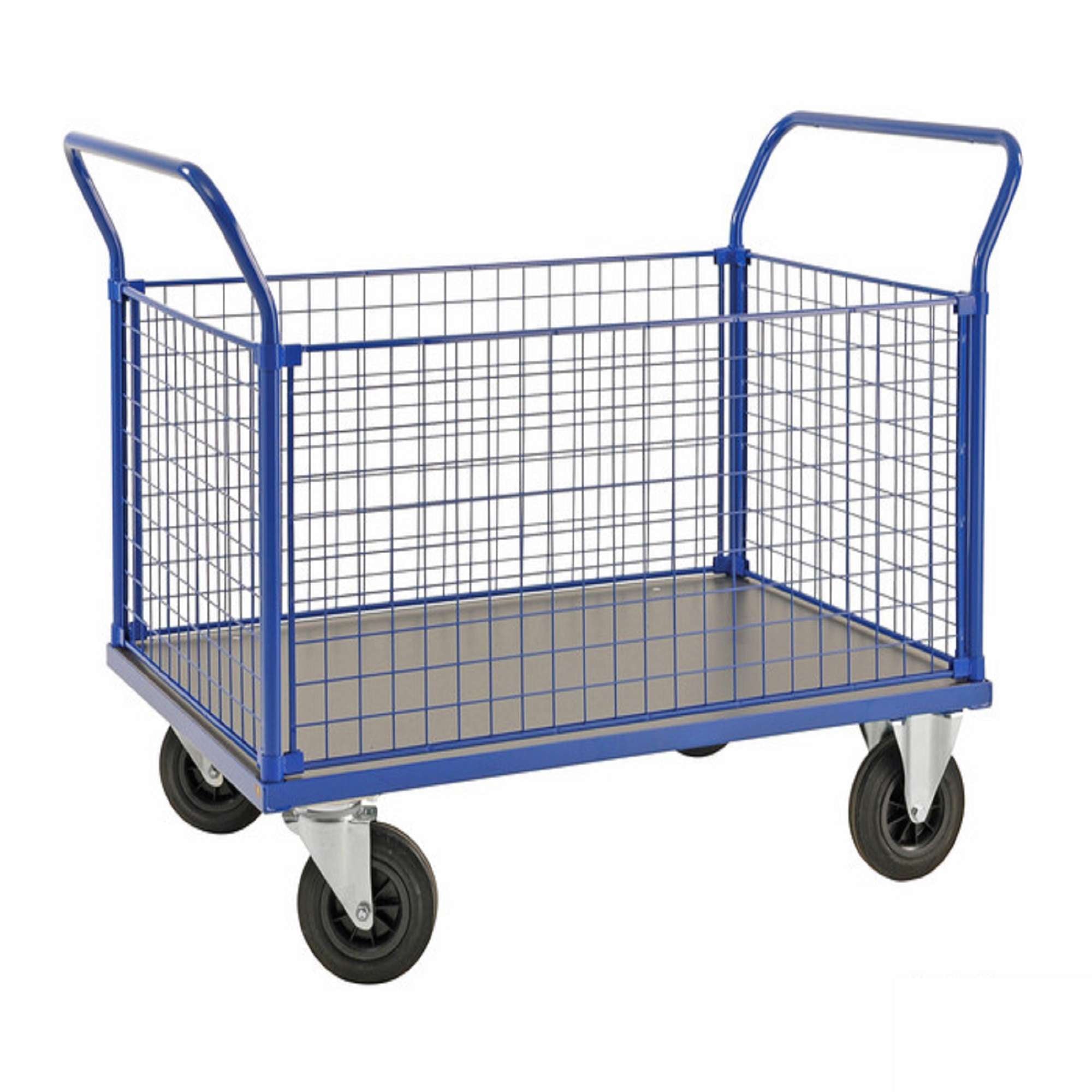 Carrello contenitore LxPxH(mm) 1366x800x1020 Capacità 500kg - Kongamek KM235-3