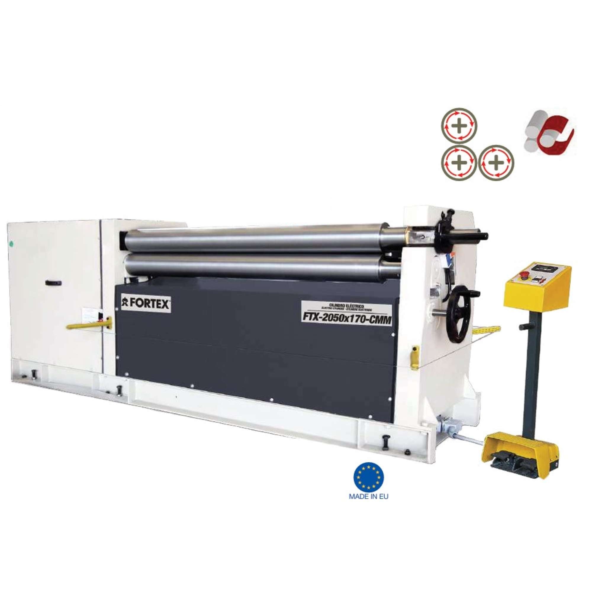 Calandra motorizzata 400V - EchoENG FTX-2050x170-CMM