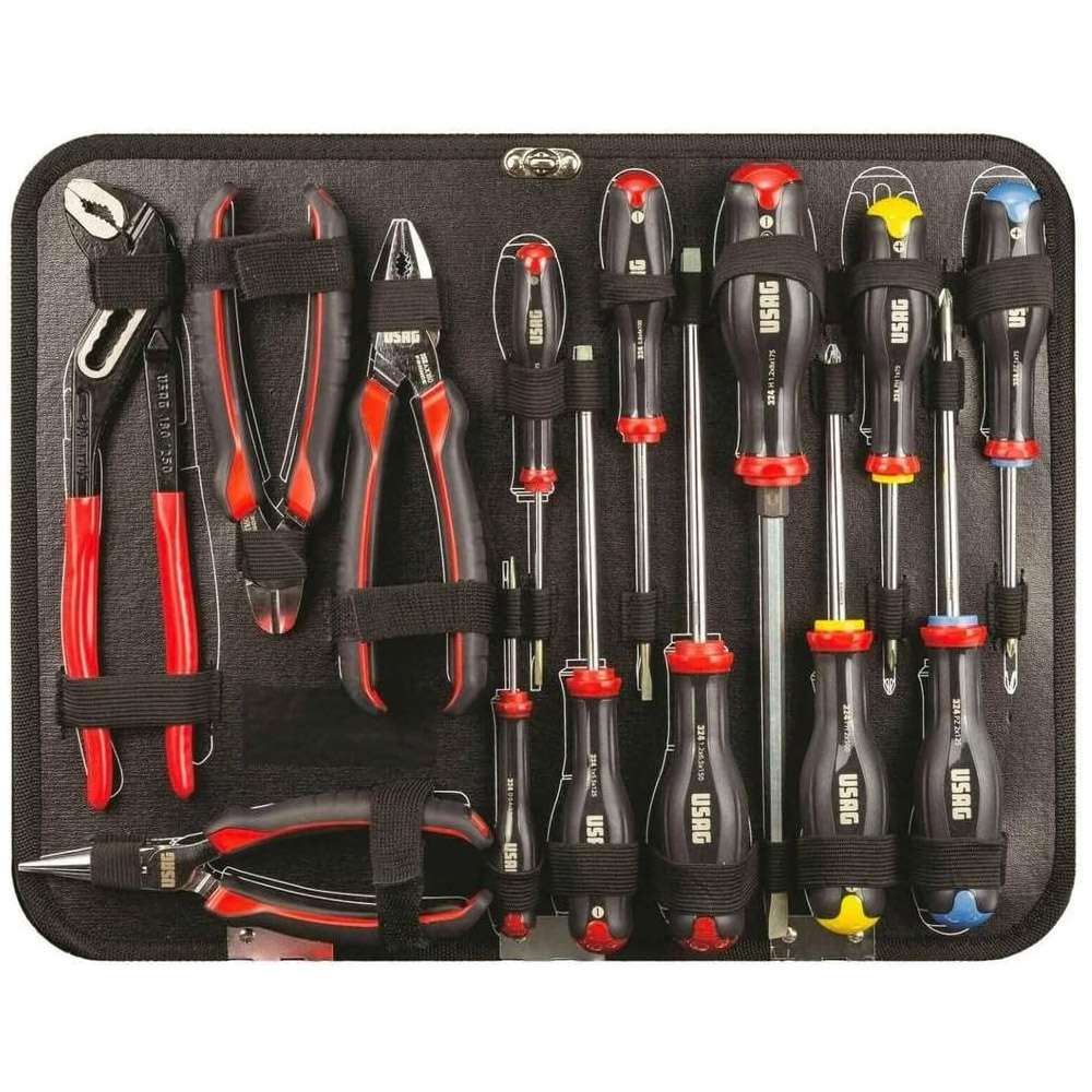 Valigia con assortimento per manutenzione 181 pezzi - Usag 002 JMA