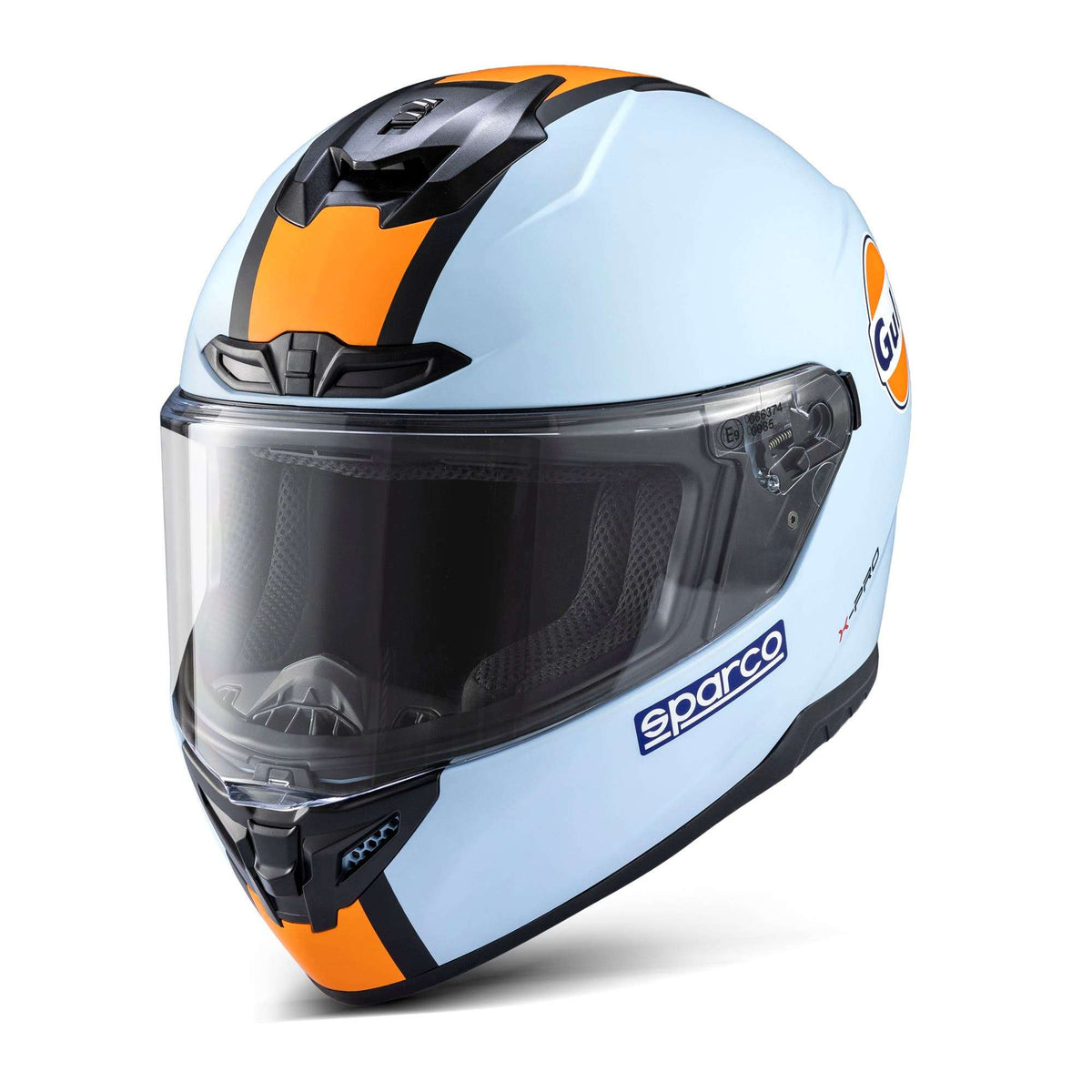 Sparco Casco X-Pro Om. Ece06 Gulf celeste celeste