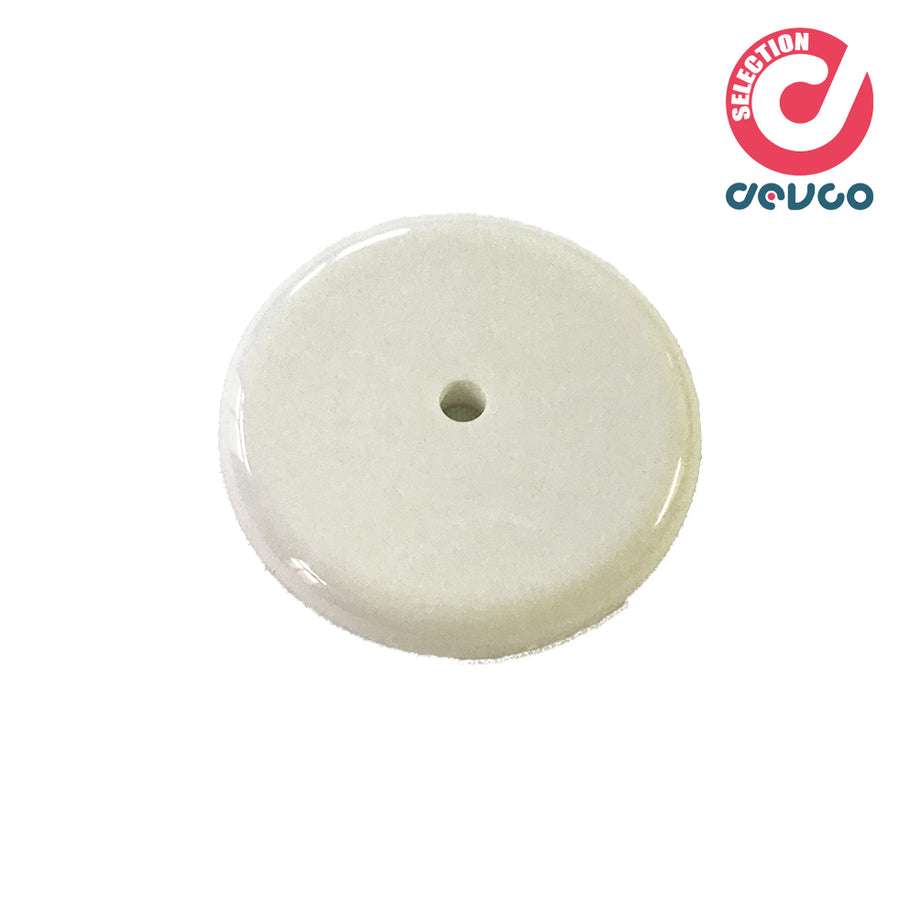 Base per pomolo diametro 30 colore bianco - Minumet - 2100.12