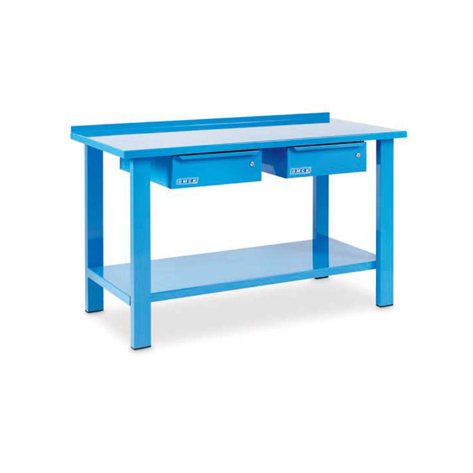 Banco da lavoro 1500x700x850mm con 2 cassetti - OMCN 1002