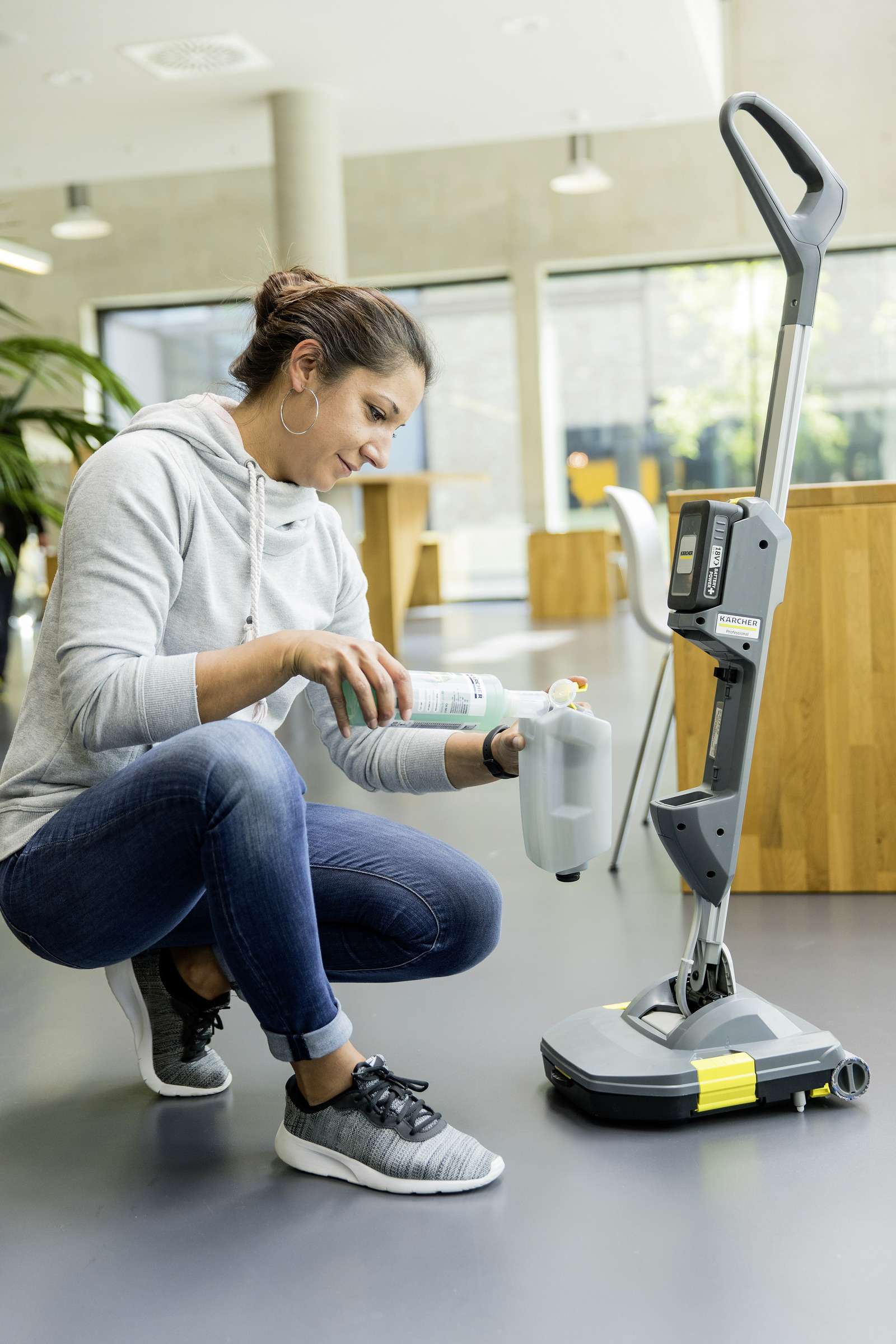 Lavapavimenti professionale BR 30/1 C Bp Pack 18/30 Karcher