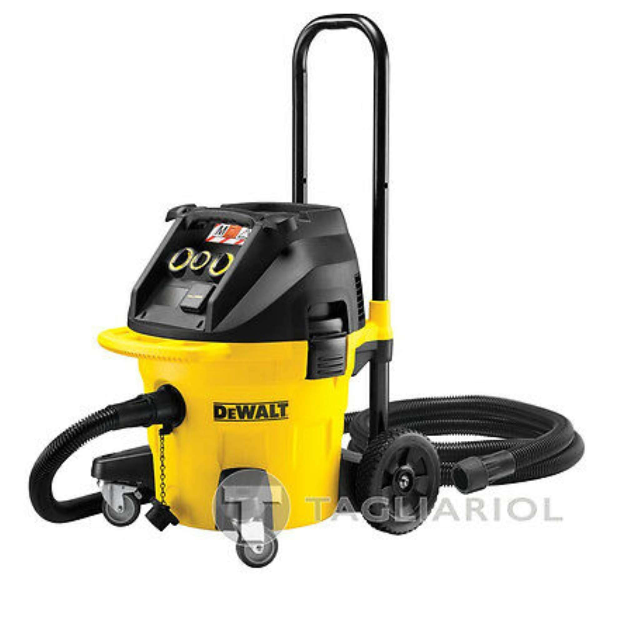 DeWalt DWV902l aspiratore solidi/liquidi 1400W 35l classe l con doppio filtro