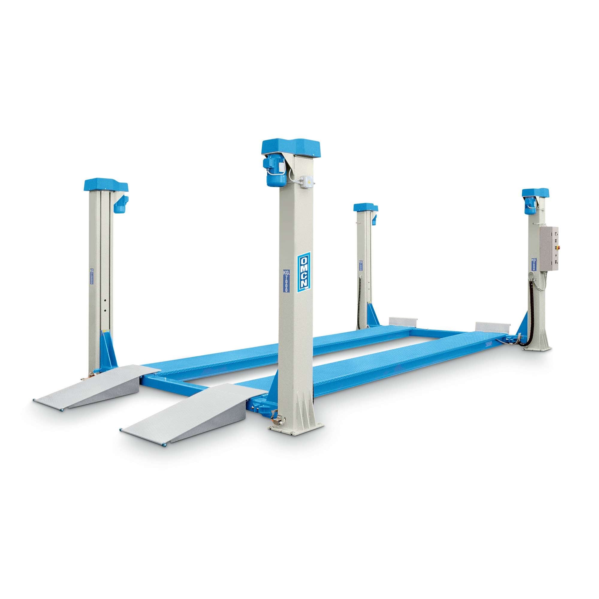 Ponte sollevatore elettromeccanico a 4 colonne portata 12000 kg - OMCN 406