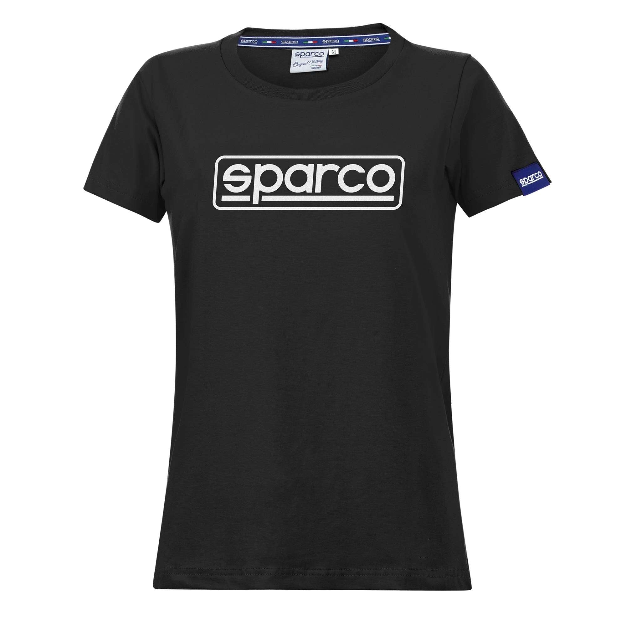 Sparco T-Shirt Lady Frame nero-abbigliamento
