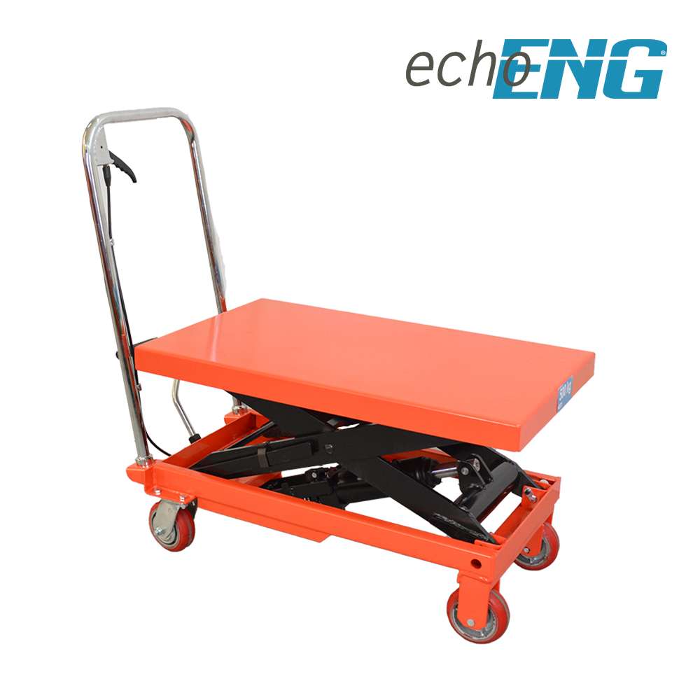 Carrello a pantografo piattaforma sollevatore 300kg con ruote ENG PRO MA SL CP30