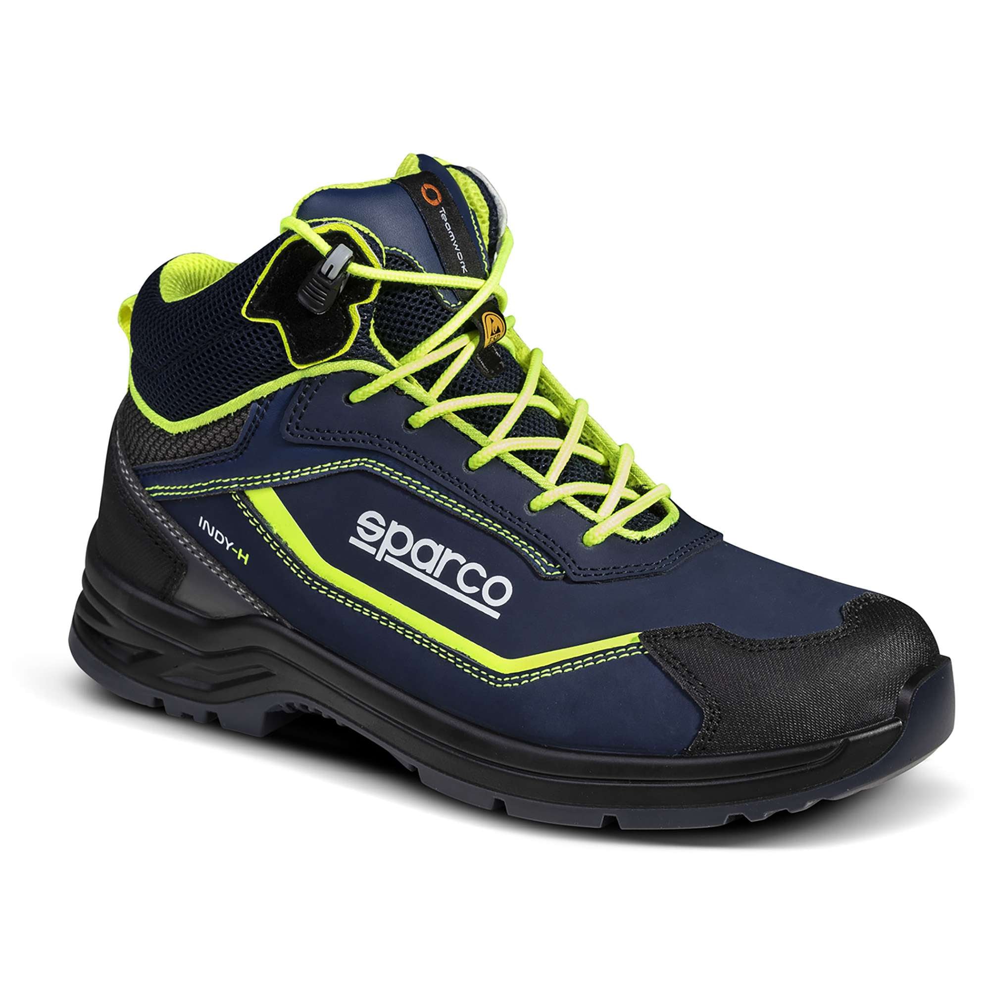 Sparco Scarpa Indy-H Richmond S3 ESD blu/giallo scarpe antinfortunistiche