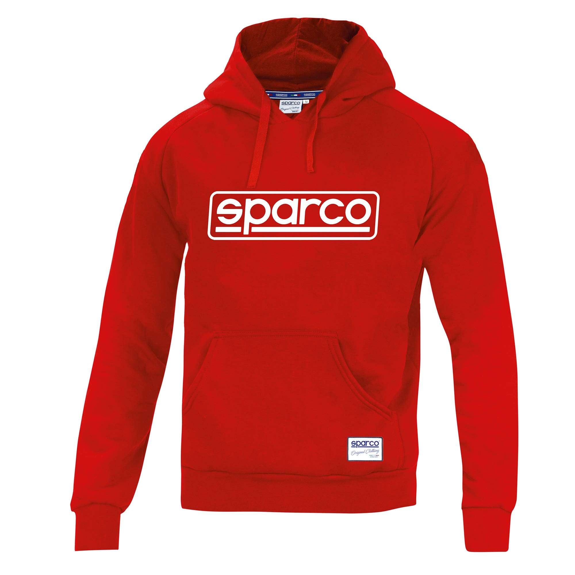 Sparco Hoodie Frame rosso